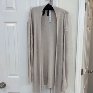 Lulu Lemon open-front cardigan